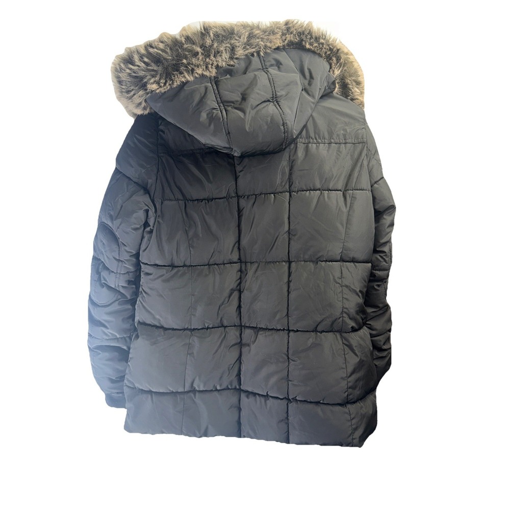 How Dare U Outerwear Puffer Coat Womens 3 XL Black Padded Jacket - Picture 7 of 9
